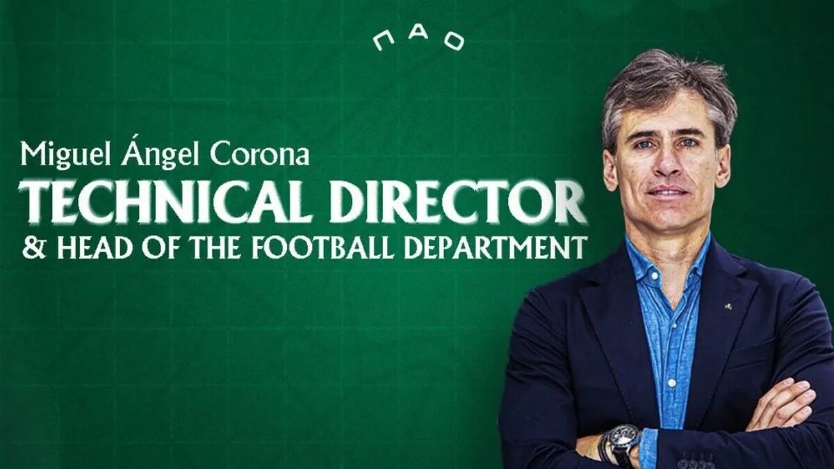 Νέος τεχνικός διευθυντής του Παναθηναϊκού ο Μιγκέλ Άνχελ Κορόνα