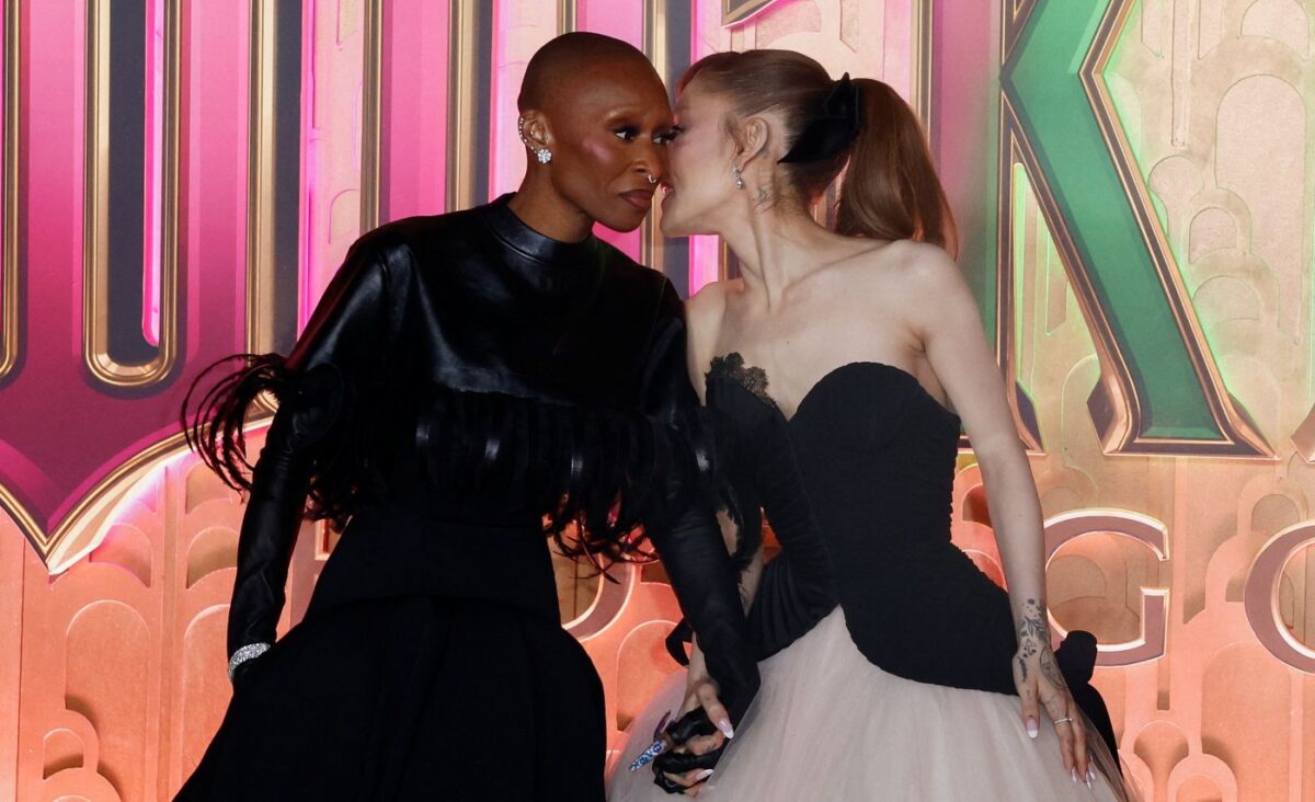 Σίνθια Ερίβο και Αριάνα Γκράντε