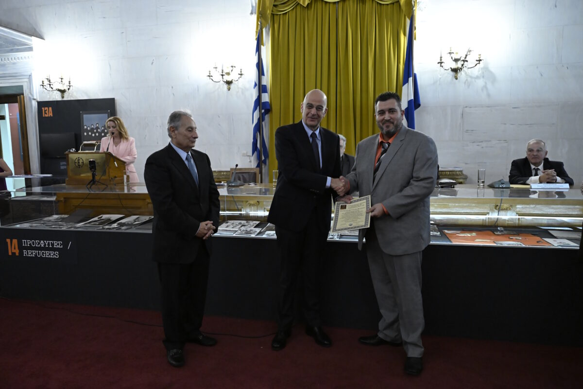 Ο Νίκος Δένδιας στην Κάρπαθο