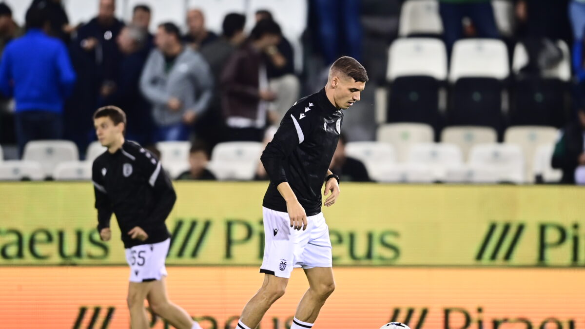 Ο Ντεσπόντοφ σε ζέσταμα του ΠΑΟΚ (ΓΙΩΡΓΟΣ ΜΑΤΘΑΙΟΣ