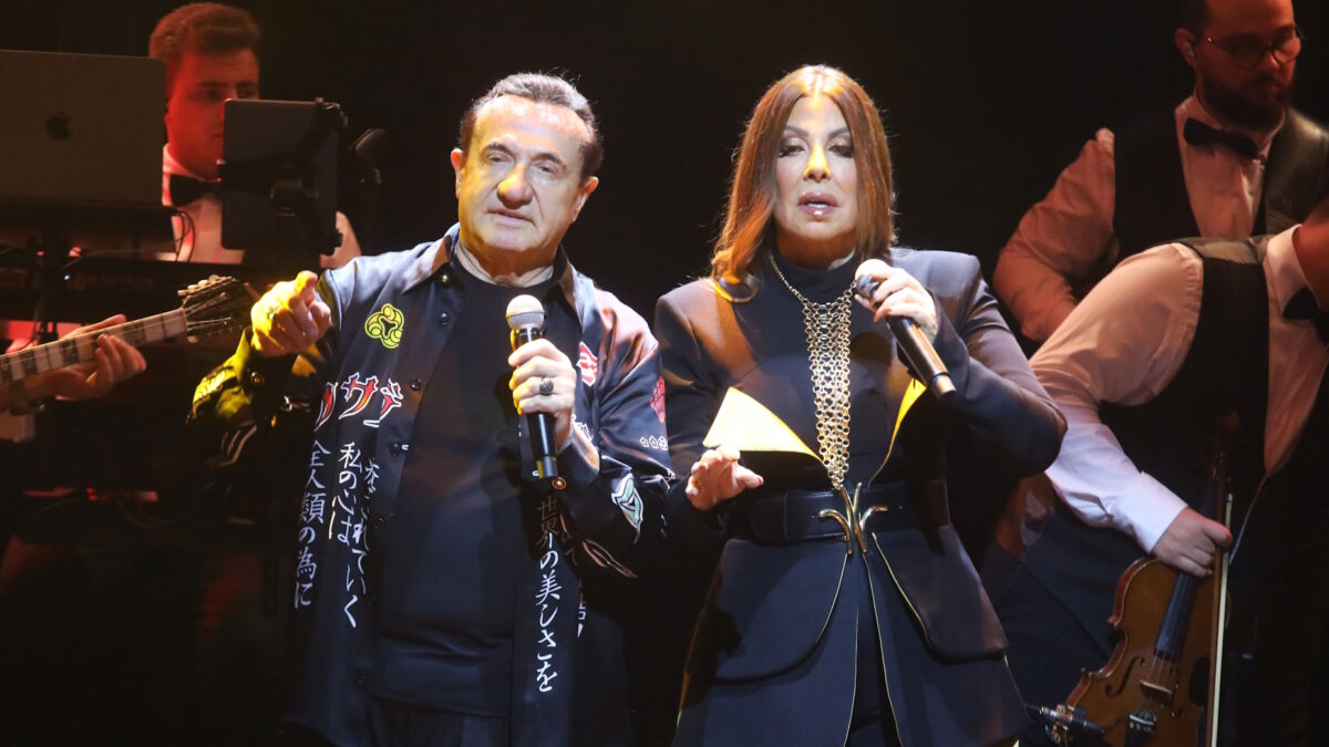 Λευτέρης Πανταζής και Άντζελα Δημητρίου