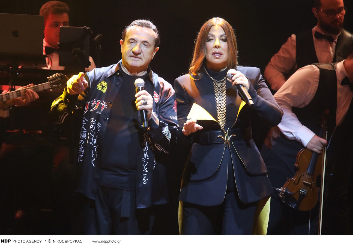 Λευτέρης Πανταζής και Άντζελα Δημητρίου