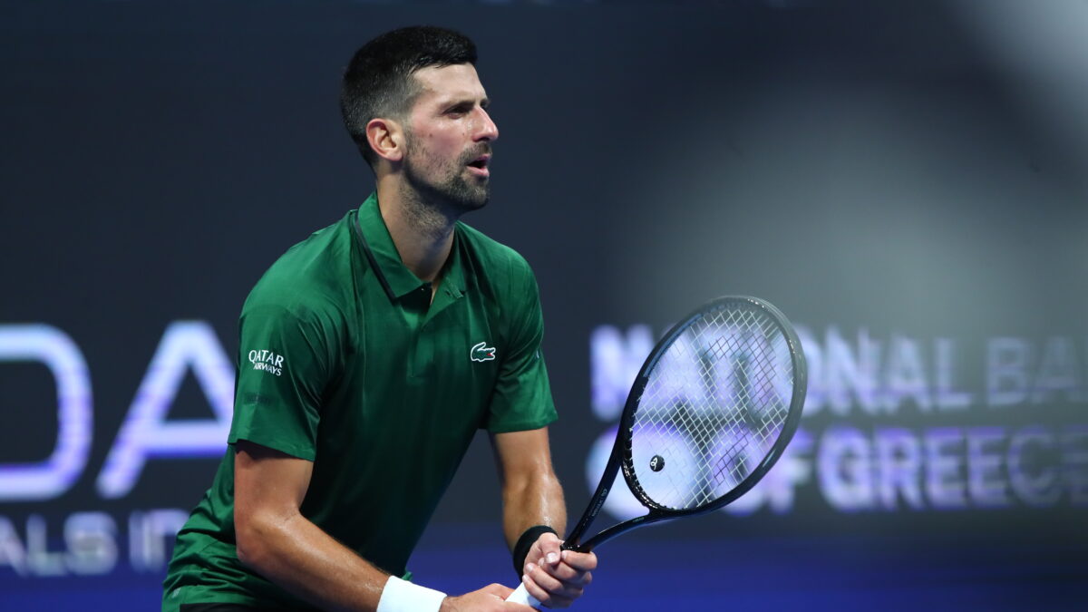 Ο Νόβακ Τζόκοβιτς στο τουρνουά της Αθήνας (ΑΡΓΥΡΩ ΑΝΑΣΤΑΣΙΟΥ