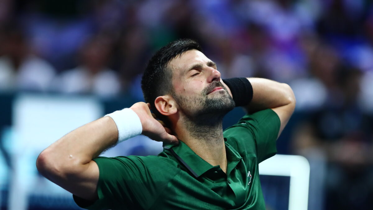Ο Τζόκοβιτς μετά από ένα φοβερό πόντο του στην Αθήνα
