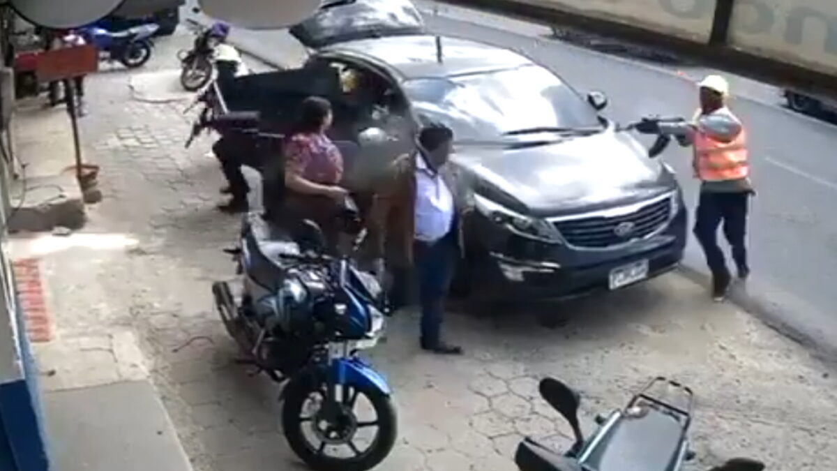 Η στιγμή της δολοφονίας του πρώην υποψήφιου δημάρχου στη Γουατεμάλα