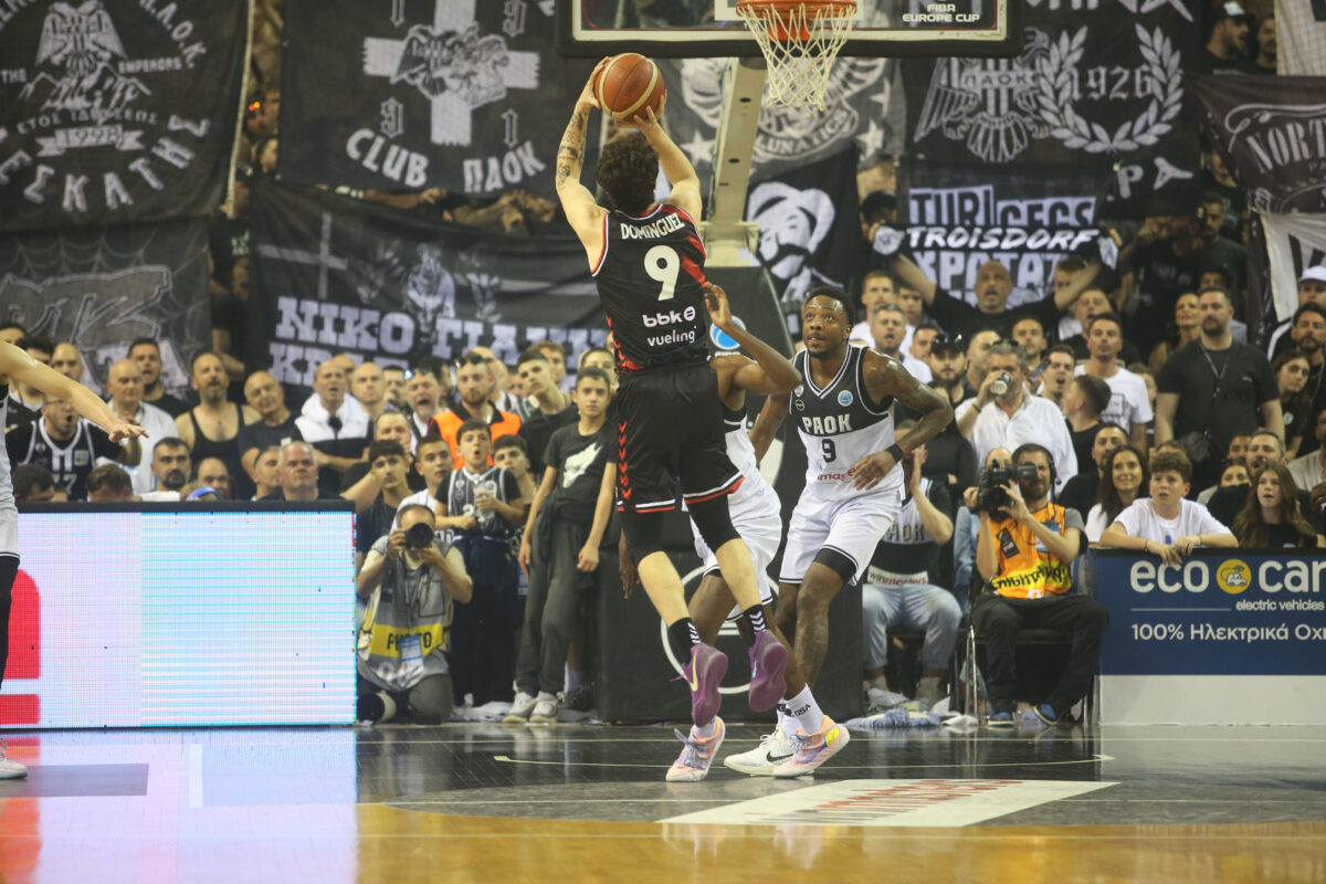 Ο Ντομίνγκεθ σε αγώνα της Μπιλμπάο με τον ΠΑΟΚ (ΠΑΥΛΟΣ ΜΑΚΙΡΔΗΣ