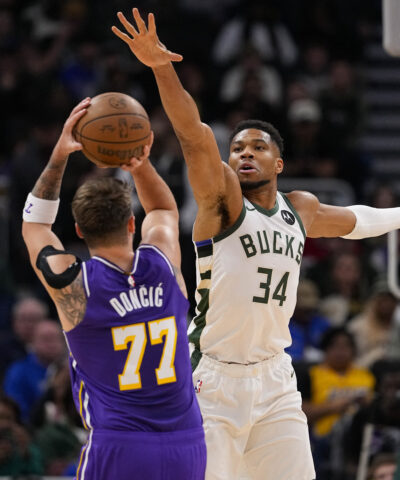 Ο Λούκα Ντόντσιτς κόντρα στον Γιάννη Αντετοκούνμπο