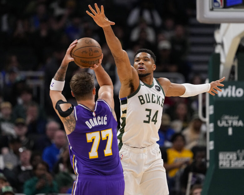 Μιλγουόκι Μπακς – Λος Άντζελες Λέικερς 95-119: Σούπερ Λούκα Ντόντσιτς «λύγισε» τον εξαιρετικό Γιάννη Αντετοκούνμπο