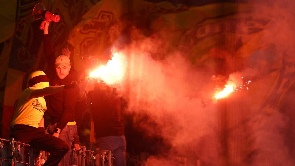Οι οπαδοί της Ντόρτμουντ στη Γερμανία