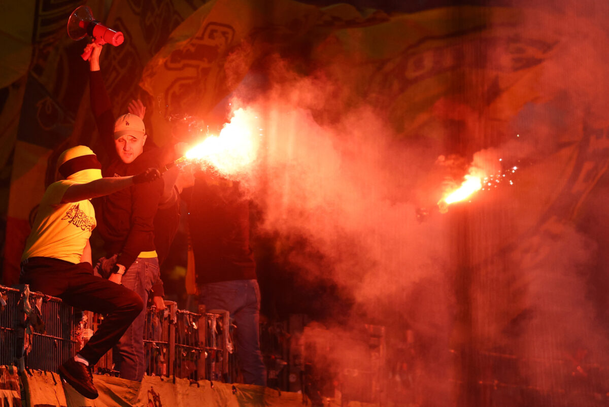 Οι οπαδοί της Ντόρτμουντ στη Γερμανία