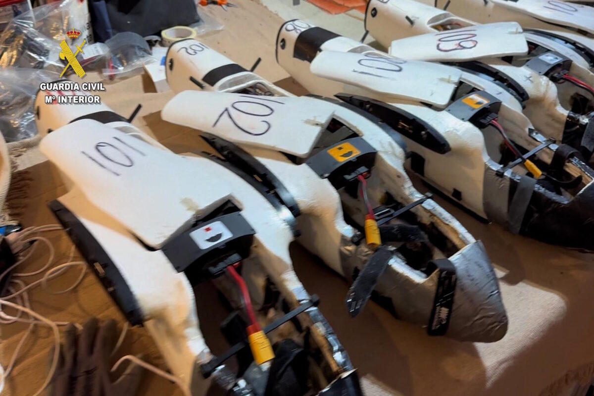 Κατασχεμένα drones που χρησιμοποιούσαν οι διακινητές ναρκωτικών