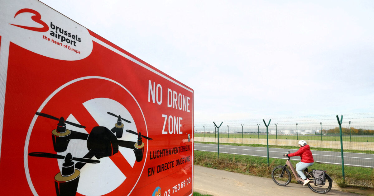 Britain sends RAF team to Belgium to intercept ‘ghost’ drones