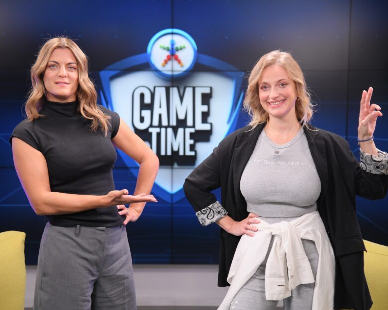 Η Λένα Δροσάκη στο ΟΠΑΠ Game Time κάνει challenge στην Αθηνά Οικονομάκου