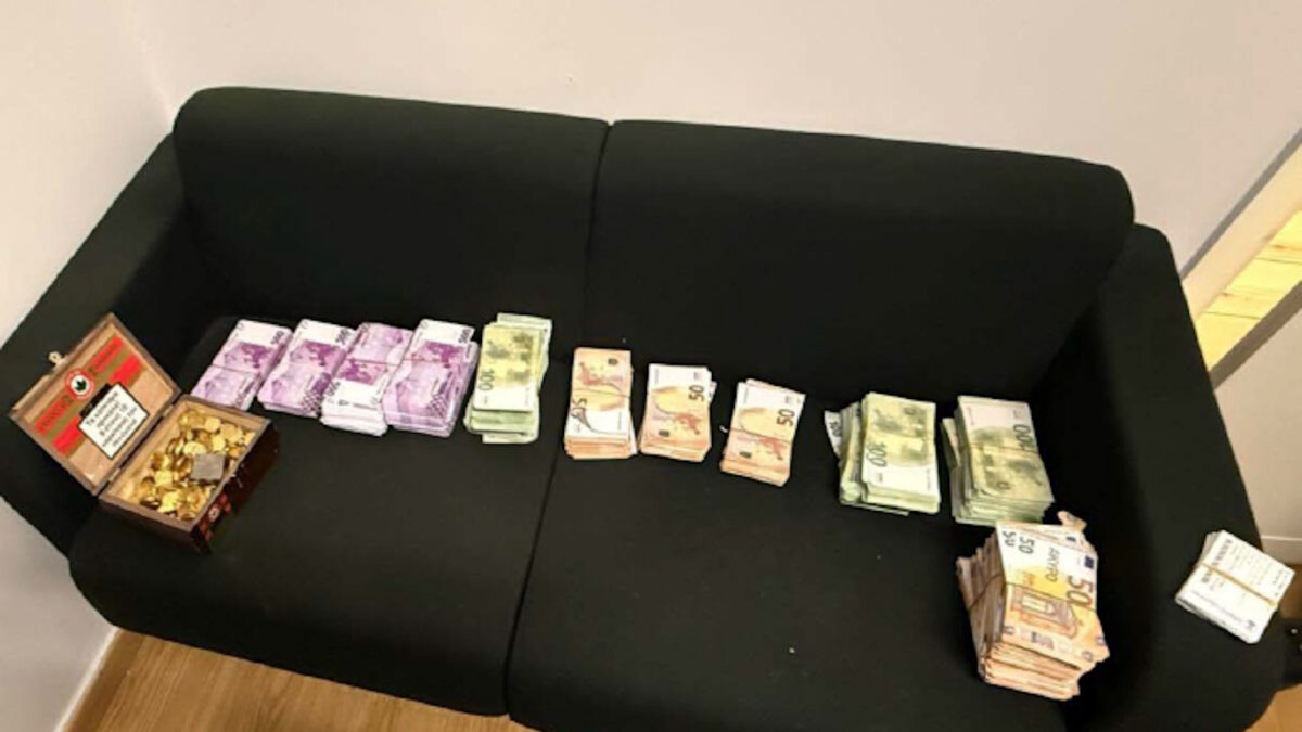 Μερικά από τα κέρδη της εγκληματικής οργάνωσης