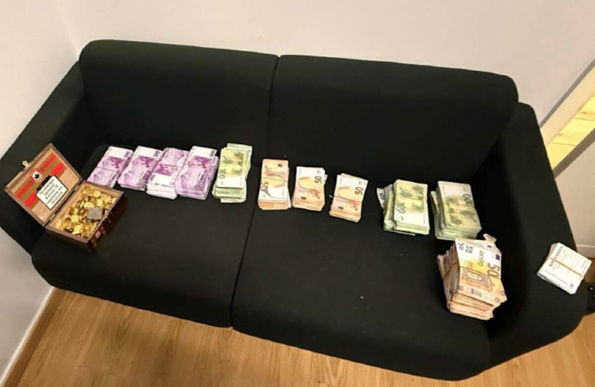 Μερικά από τα κέρδη της εγκληματικής οργάνωσης