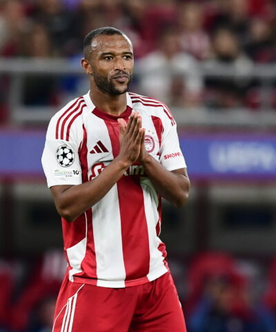 Ο Ελ Κααμπί σε αγώνα του Ολυμπιακού (KLODIAN LATO