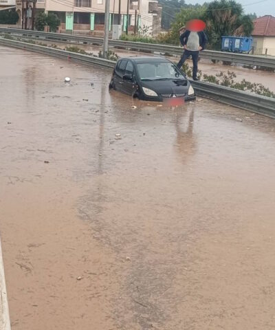 Πλημμύρες στην Ηγουμενίτσα την Τετάρτη