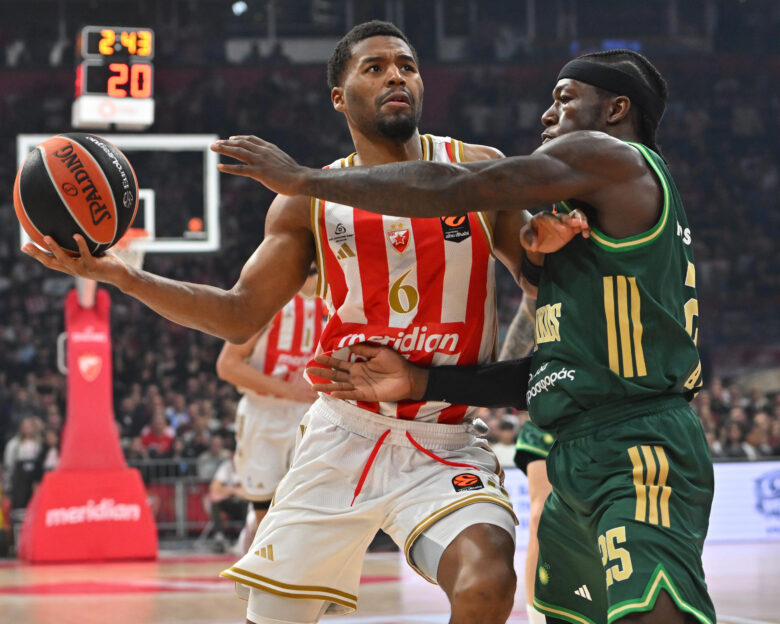 Ερυθρός Αστέρας – Παναθηναϊκός 86-68: Συντριβή στο Βελιγράδι για την ομάδα του Αταμάν