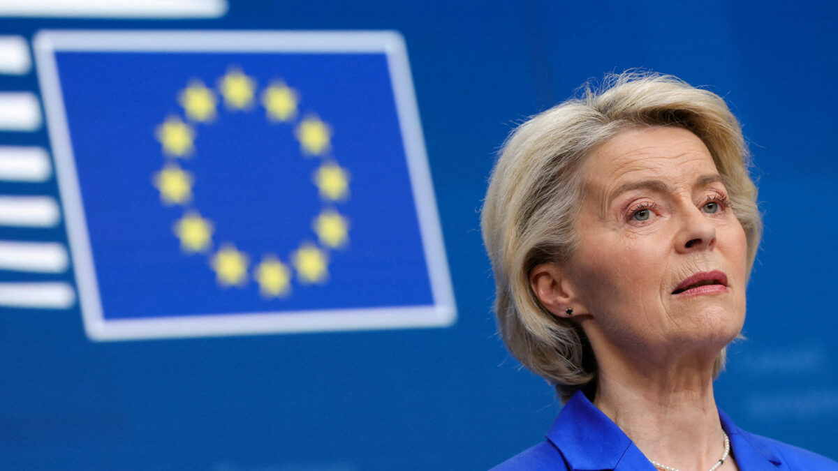 Η πρόεδρος της Ευρωπαϊκής Επιτροπής, Ούρσουλα φον ντερ Λάιεν