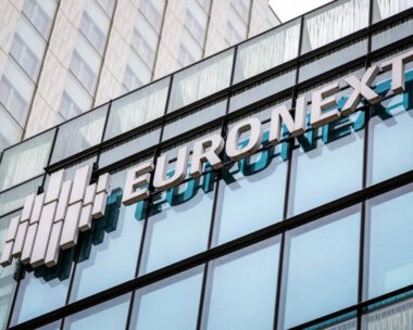 The Euronext stock exchange logo