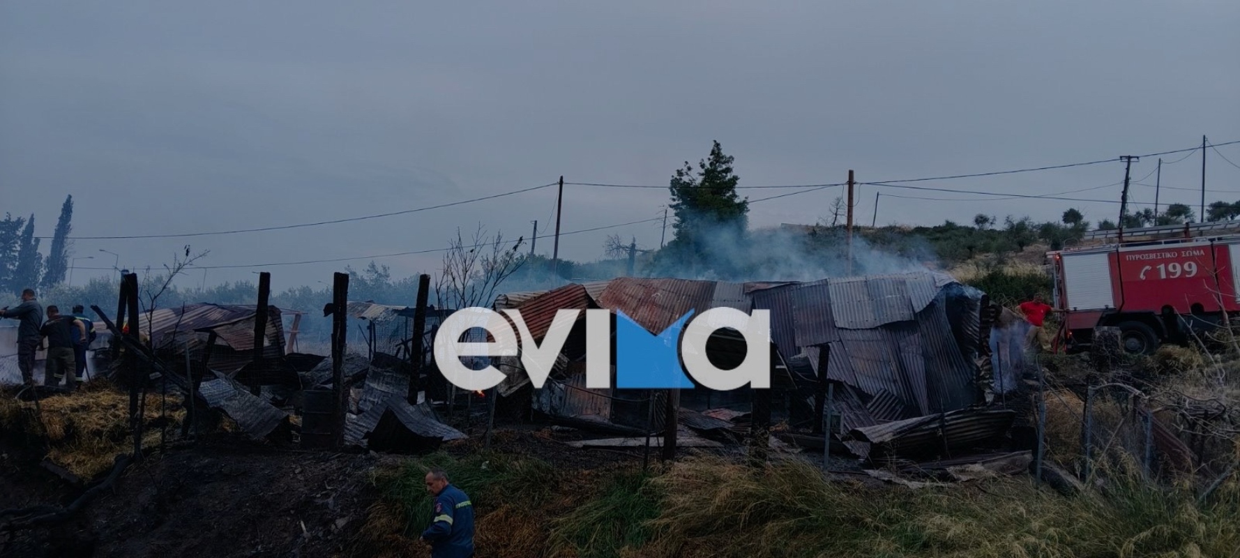 Φωτιά σε μαντρί