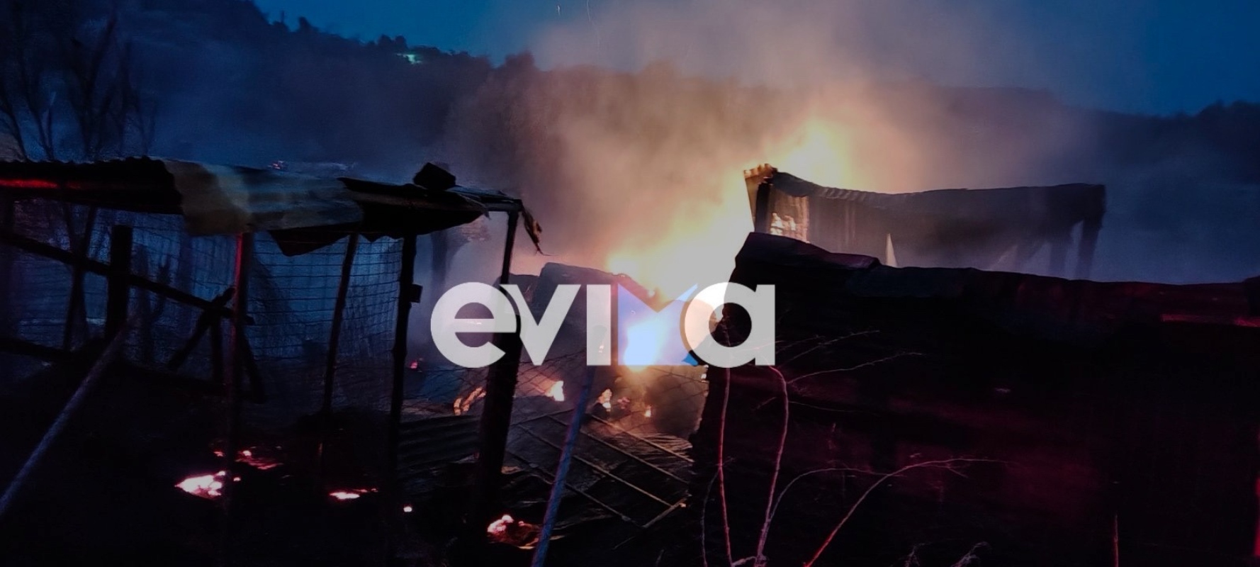 Φωτιά σε μαντρί