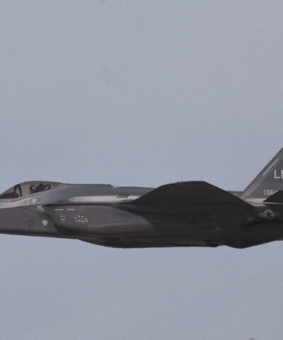 Ένα μαχητικό F-35