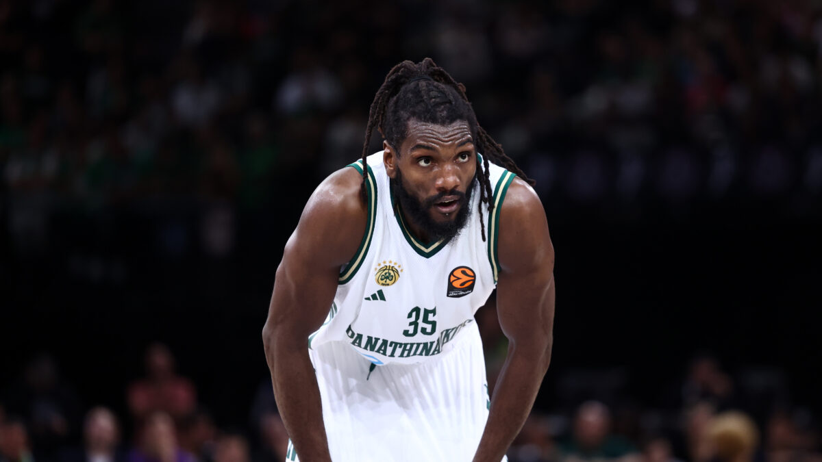 Ο Φαρίντ στο πρώτο του παιχνίδι με τον Παναθηναϊκό