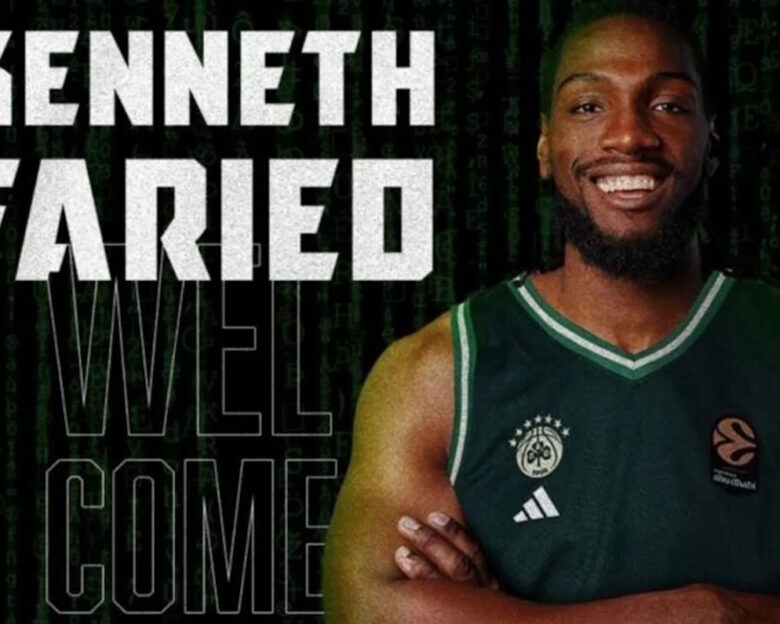 Ο Παναθηναϊκός ανακοίνωσε τον Κένεθ Φαρίντ με συμβόλαιο δύο μηνών