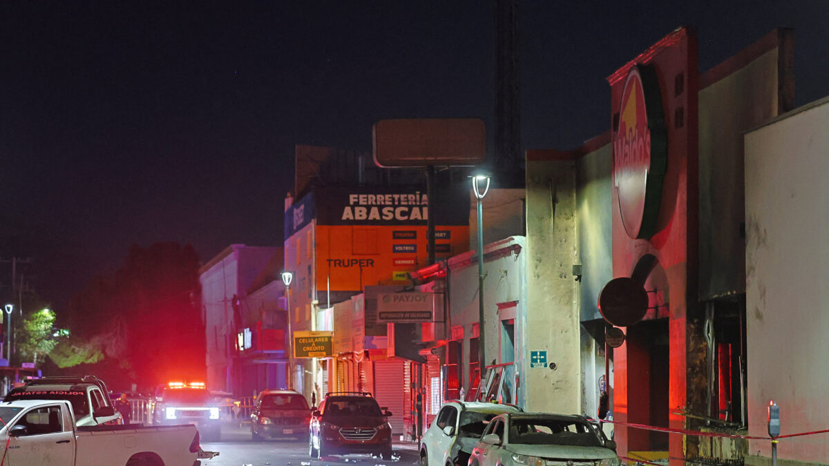 Φωτιά σε σούπερ μάρκετ στοπ Μεξικό