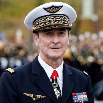 Ο στρατηγός Φαμπιέν Μαντόν, αρχηγός του γενικού επιτελείου των ενόπλων δυνάμεων της Γαλλίας