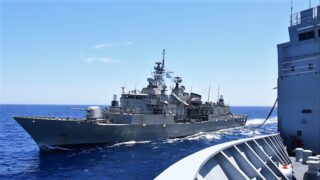 Η φρεγάτα «Σαλαμίς» τύπου ΜΕΚΟ
