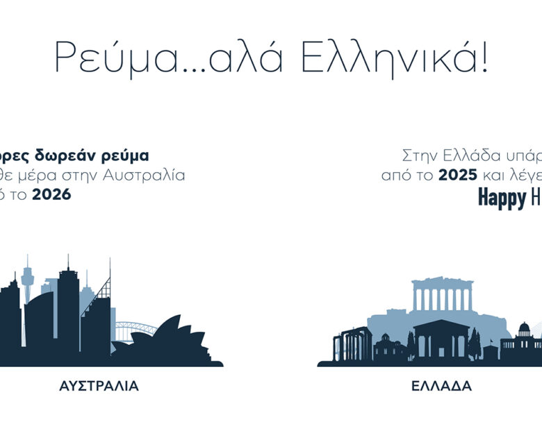 Αναπάντεχες ιδέες στο ρεύμα, από την Ελλάδα στην Αυστραλία
