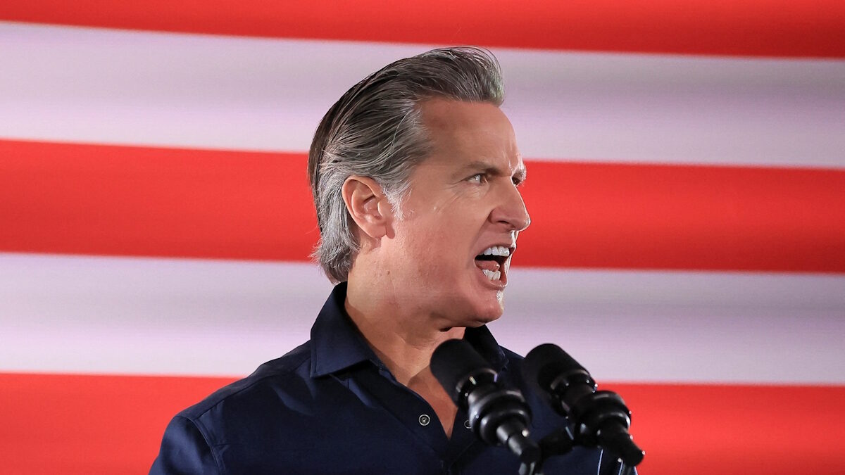 Ο κυβερνήτης της Καλιφόρνιας, Gavin Newsom