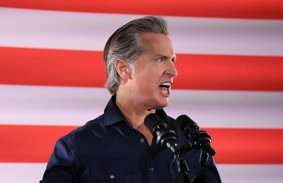 Ο κυβερνήτης της Καλιφόρνιας, Gavin Newsom