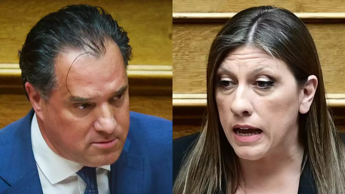 Άδωνις Γεωργιάδης και Ζωή Κωνσταντοπούλου