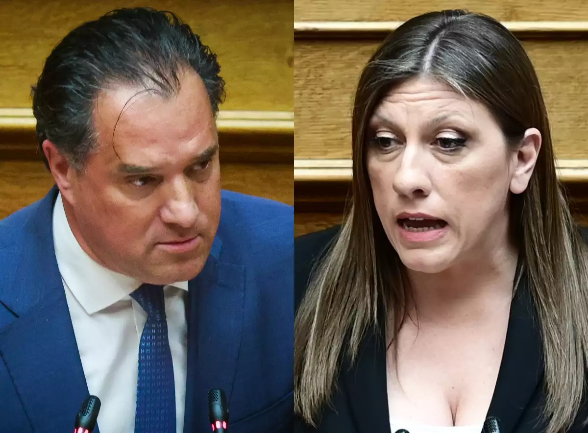 Άδωνις Γεωργιάδης και Ζωή Κωνσταντοπούλου