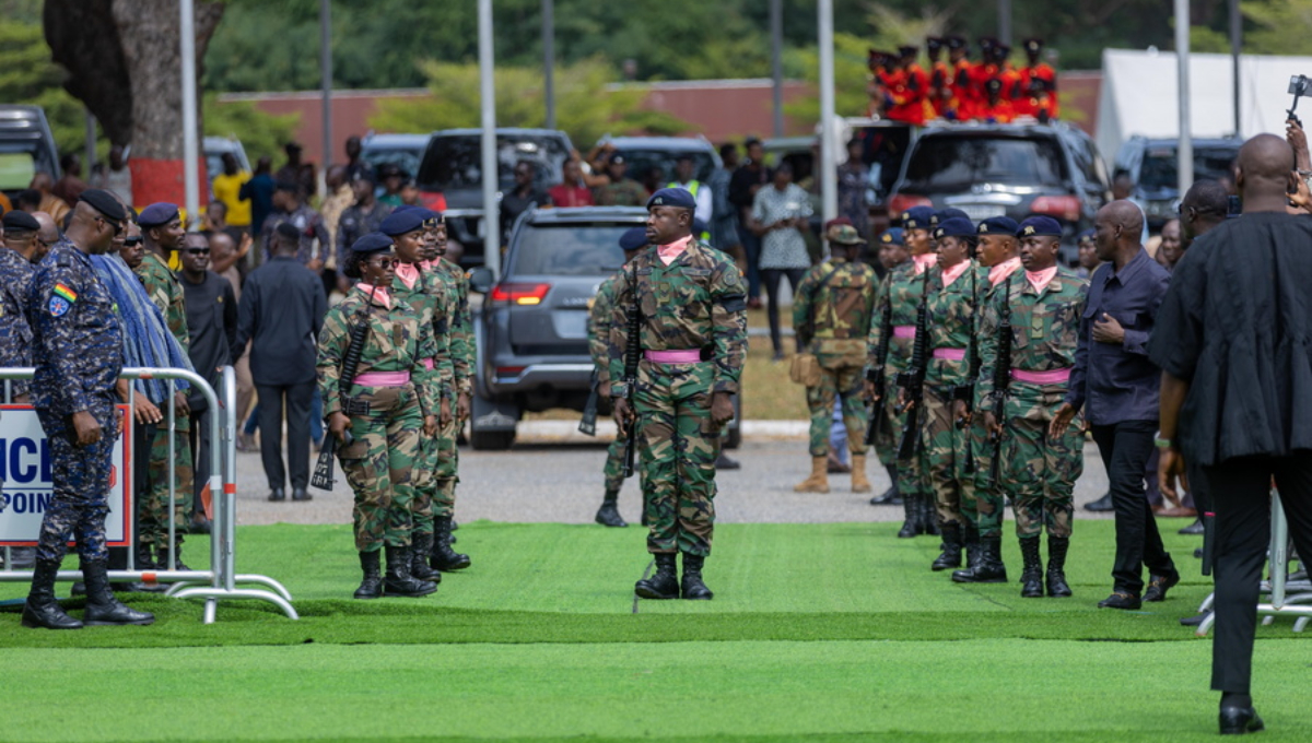 Στρατιώτες της Γκάνας