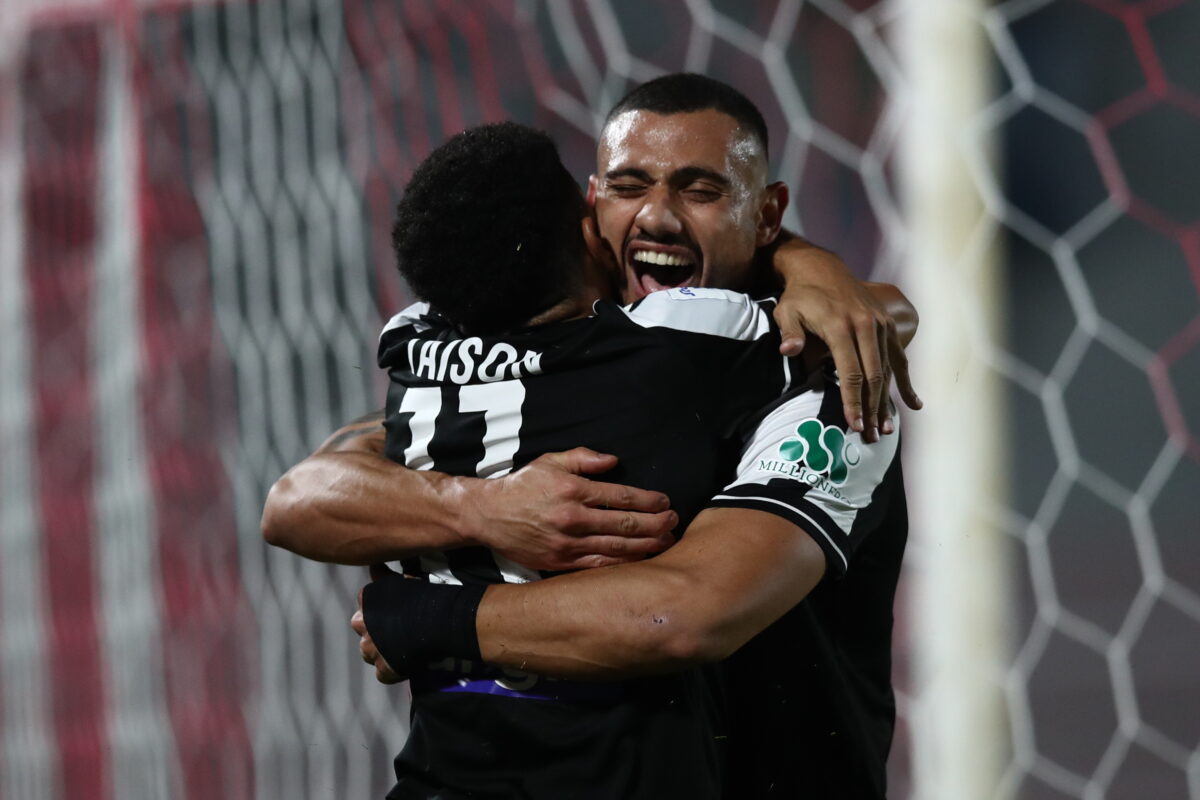 Γιακουμάκης και Τάισον πανηγυρίζουν για τον ΠΑΟΚ (ΝΑΣΟΣ ΣΙΜΟΠΟΥΛΟΣ