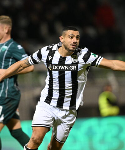 Ο Γιακουμάκης πανηγυρίζει (ΦΩΤΟ ΑΝΤΩΝΗΣ ΝΙΚΟΛΟΠΟΥΛΟΣ