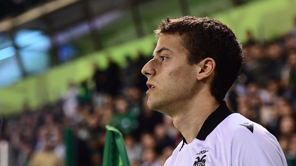 Ο Γιάννης Κωνσταντέλιας του ΠΑΟΚ (ΦΩΤΟ Eurokinissi)