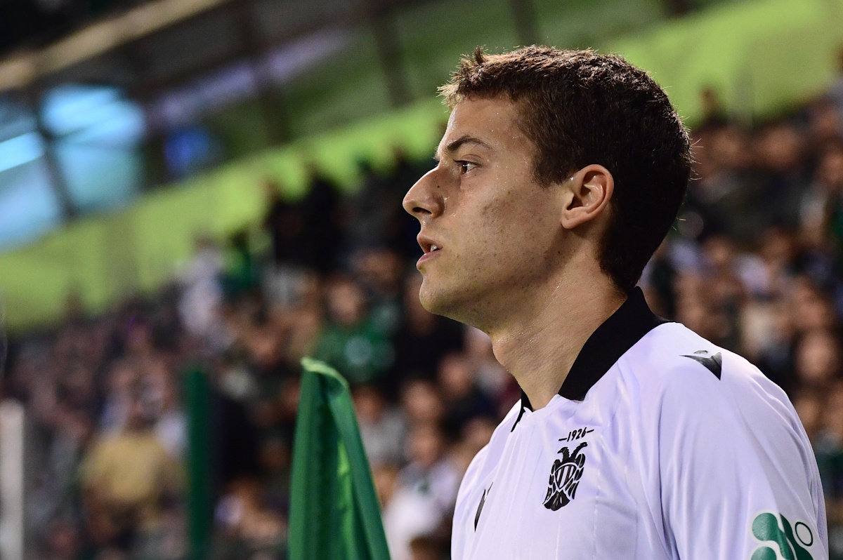 Ο Γιάννης Κωνσταντέλιας του ΠΑΟΚ (ΦΩΤΟ Eurokinissi)