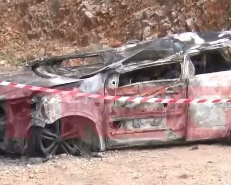 Γιάννης Λάλας: Αυτό είναι το αυτοκίνητο που χρησιμοποίησαν οι δολοφόνοι με τα καλάσνικοφ – Του έβαλαν φωτιά και το έκαψαν