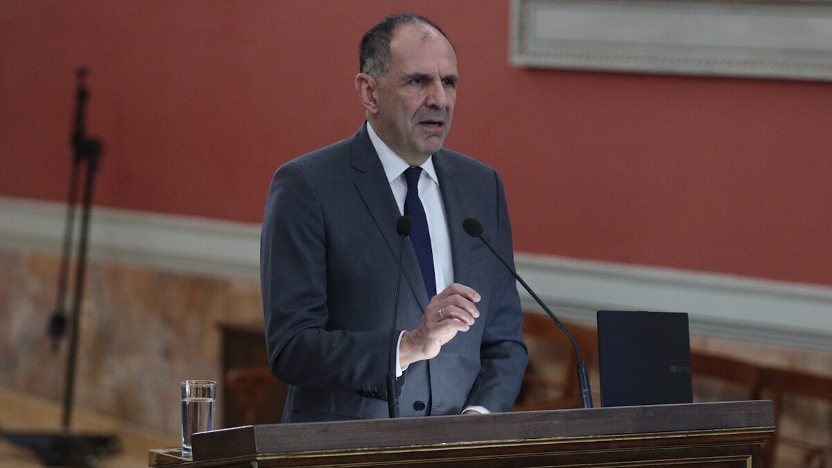 Ο υπουργός Εξωτερικών, Γιώργος Γεραπετρίτης