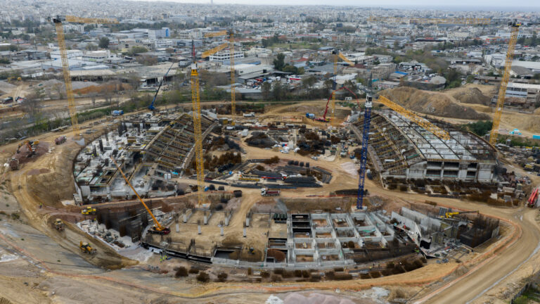 Φωτογραφία drone από το νέο γήπεδο του Παναθηναϊκού