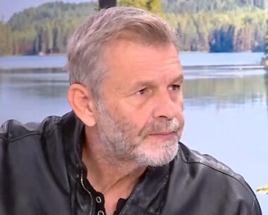 Ο Απόστολος Γκλέτσος κατά τη διάρκεια της συνέντευξης