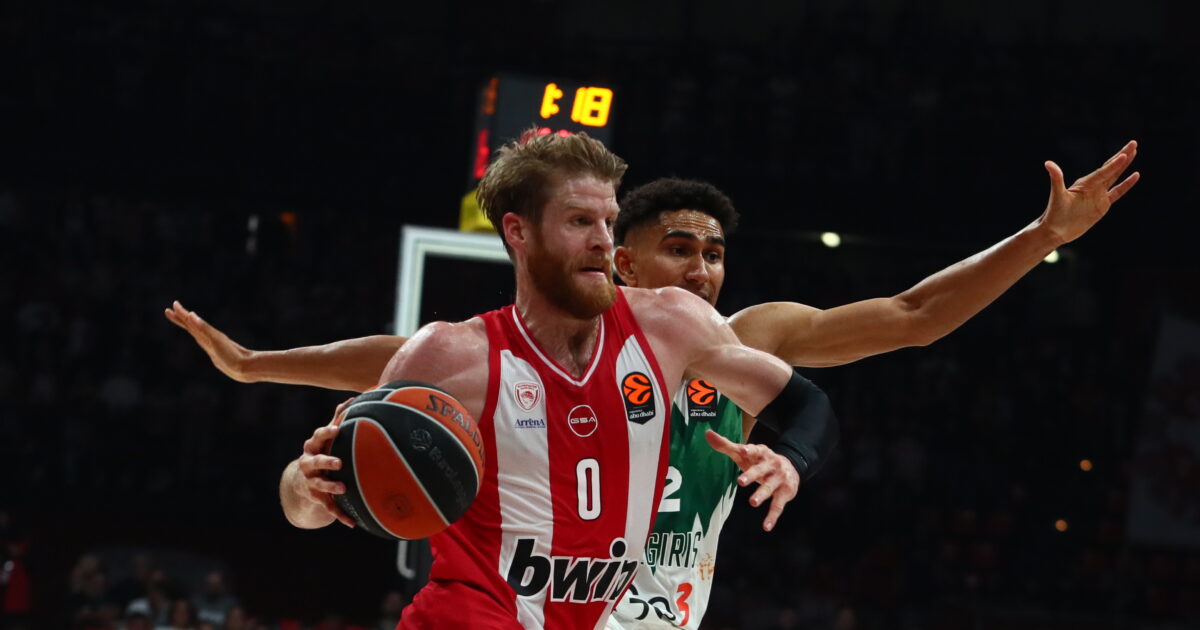 The Euroleague standings after Olympiakos’ victory over Zalgiris in SEF