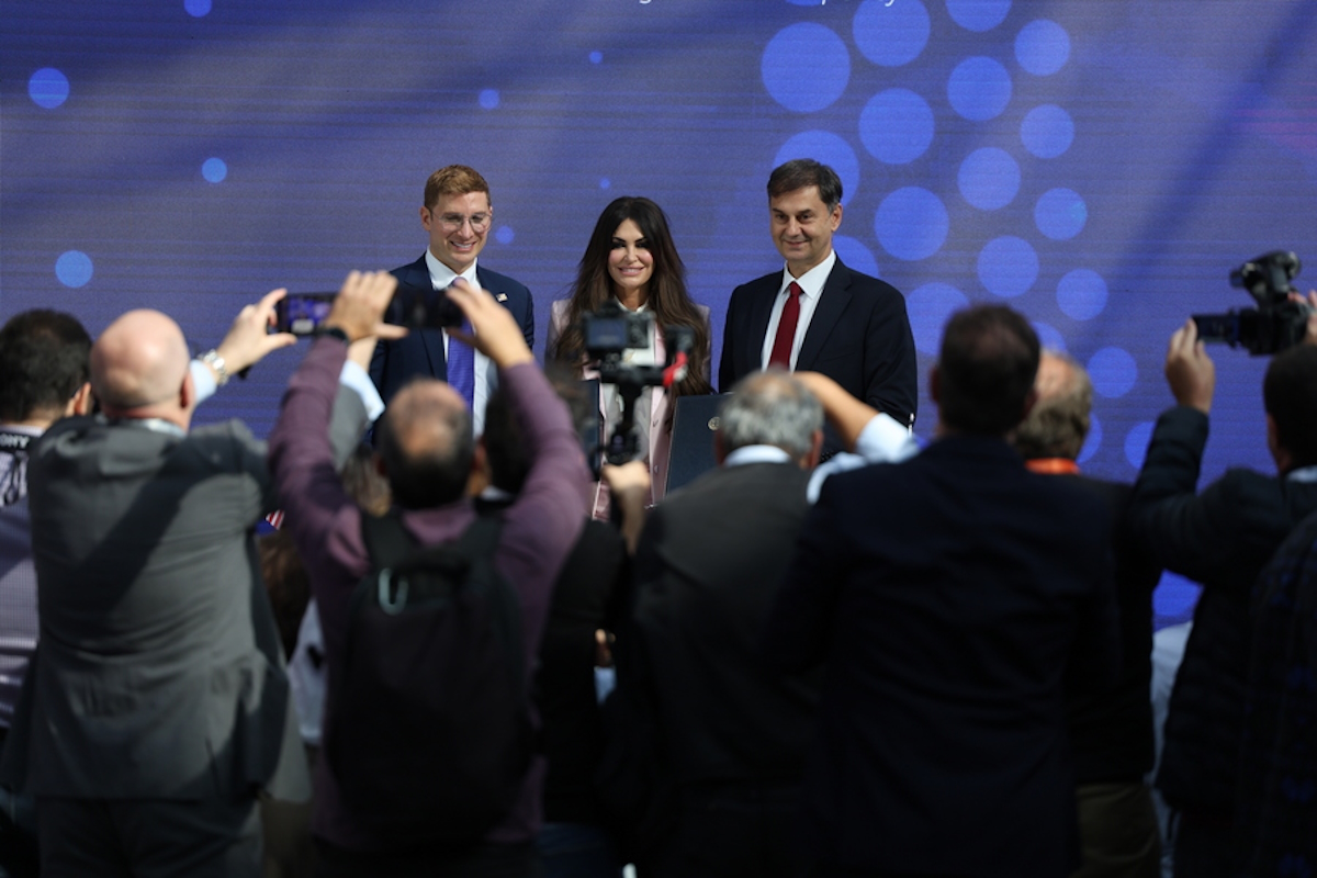 Διακήρυξη Οικονομικής Ασφάλειας υπέγραψαν η Ελλάδα και οι ΗΠΑ στο Ζάππειο Μέγαρο