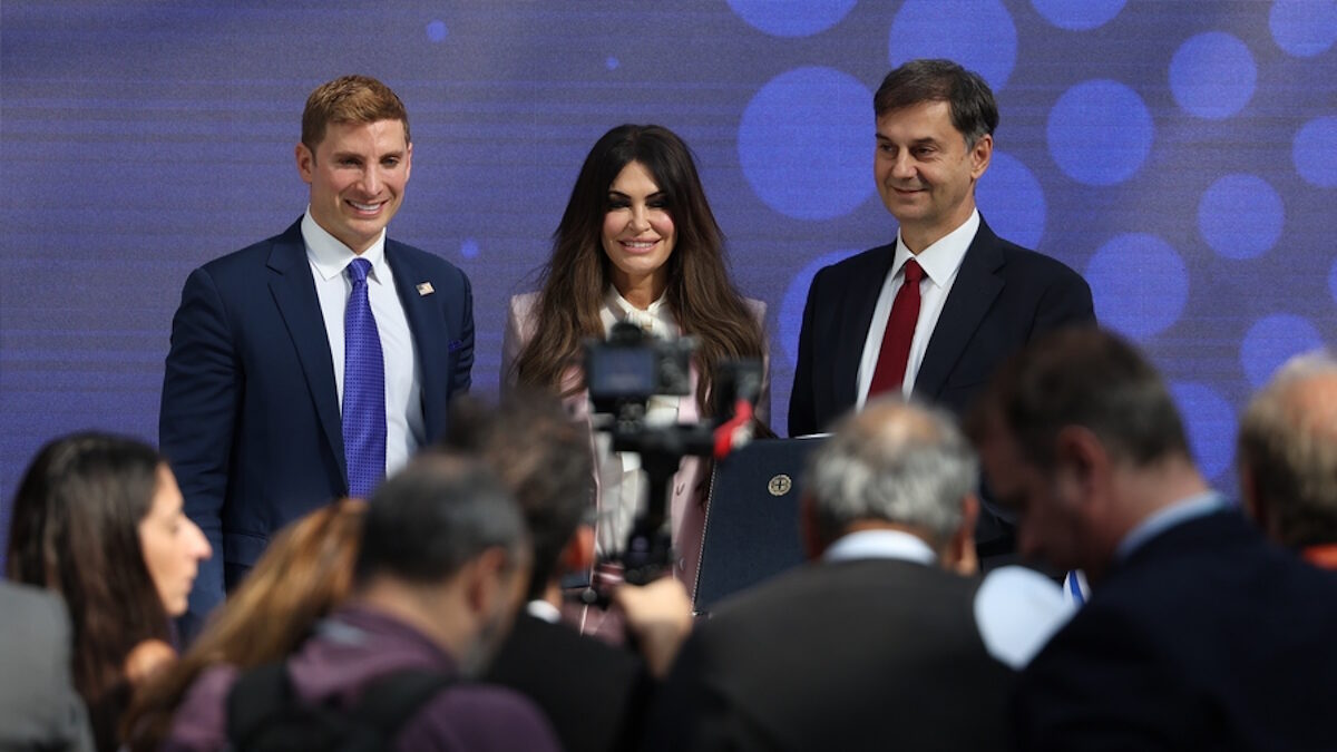 Διακήρυξη Οικονομικής Ασφάλειας υπέγραψαν η Ελλάδα και οι ΗΠΑ στο Ζάππειο Μέγαρο