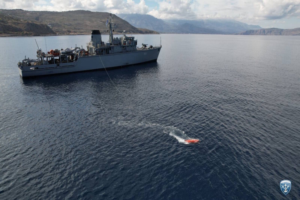 Άσκηση ναρκοπολέμου του Πολεμικού Ναυτικού